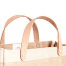 Petite Market Bag in Natural "Los Angeles Stripes"