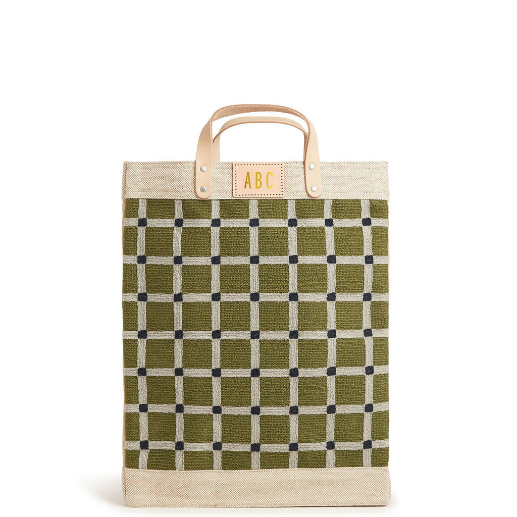 Market Bag in Chenille Window Sage