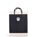 Market Bag in Black - Pet