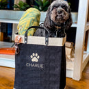 Market Bag in Black - Pet