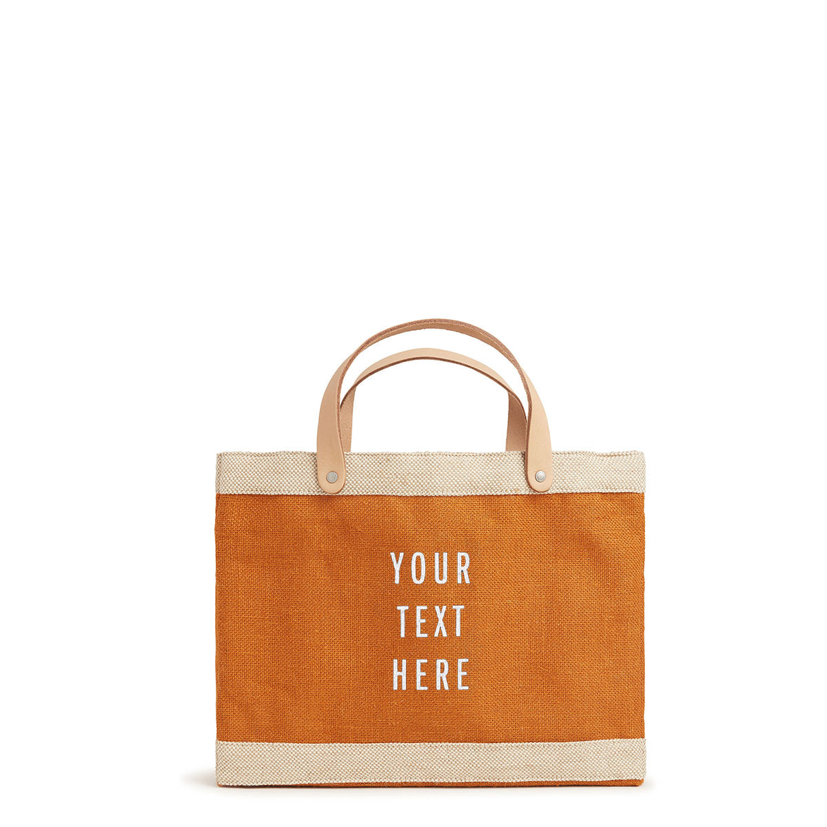 Petite Market Bag in Cognac