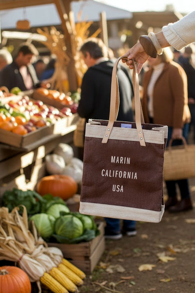 Market Tote in Mustang