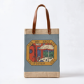 The Long Handled Market Bag in Cool Gray "Los Angeles Postcard"