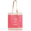 Market Tote in Amaranth
