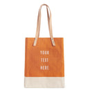 Wine Tote in Citrus