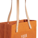 Wine Tote in Citrus