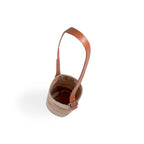Crossbody Bottle Bag in Natural