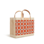 Petite Market Bag in Chenille Window Brick