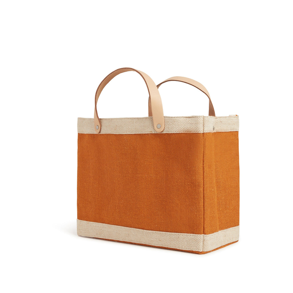 Petite Market Bag in Cognac