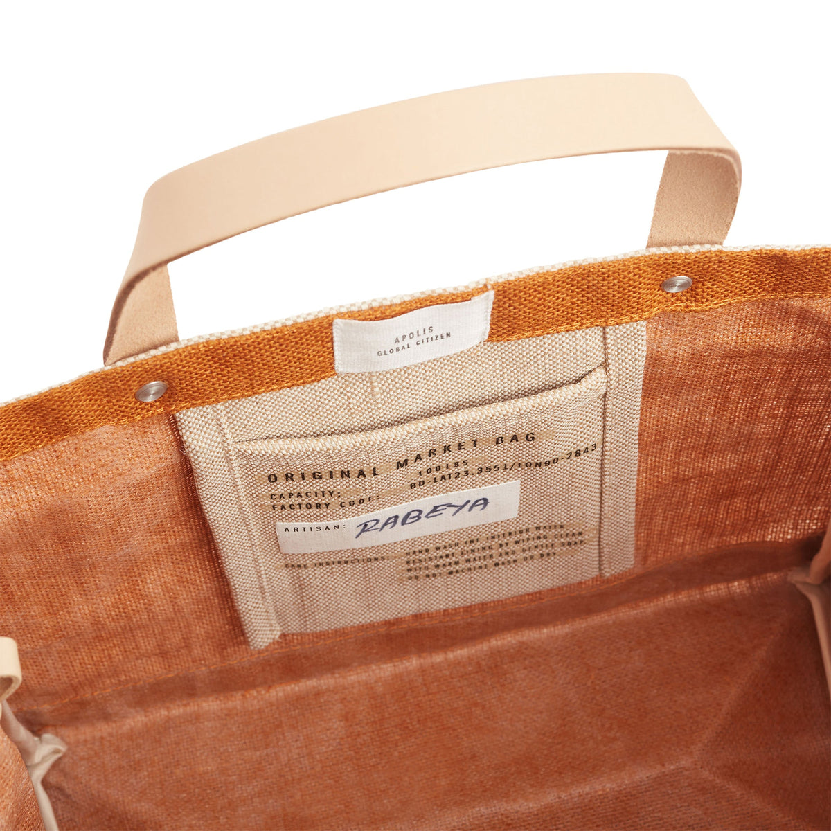 Market Bag in Cognac