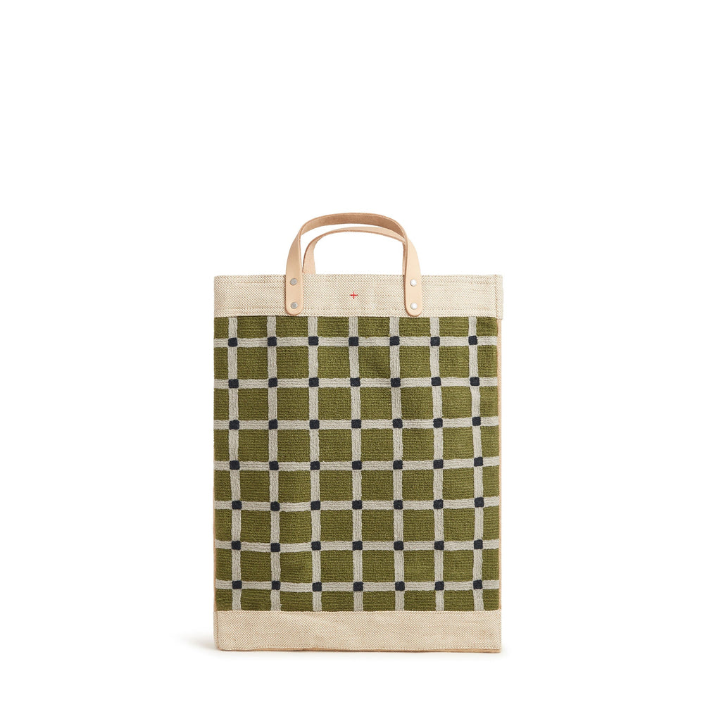 Market Bag in Chenille Window Sage