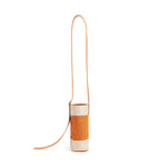 Crossbody Bottle Bag in Cognac