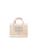 Petite Market Bag in Natural "Los Angeles Stripes"