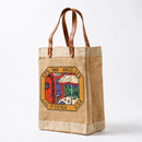 Market Bag Tote in Natural "Los Angeles Postcard"