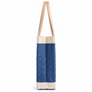 Market Tote in Cobalt "Los Angeles Coastline"