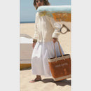 Petite Market Bag in Cognac