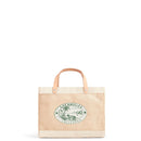 Petite Market Bag in Natural "Los Angeles Coastline"