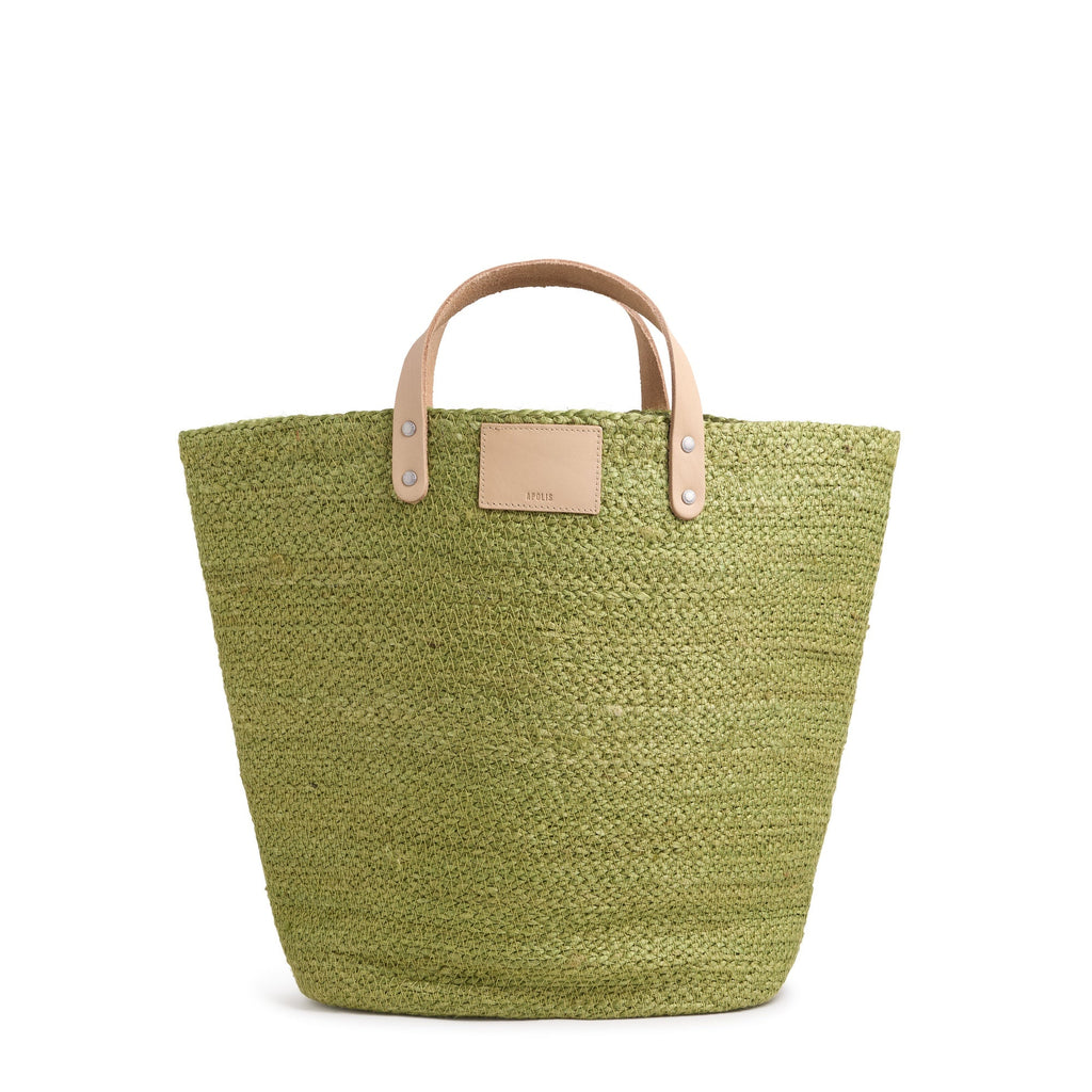 Grass Bucket Bag in Avocado