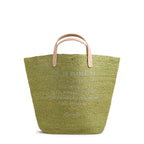 Grass Bucket Bag in Avocado