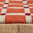Petite Market Bag in Chenille Window Brick
