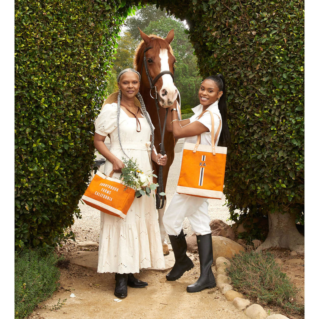 Market Tote in Citrus