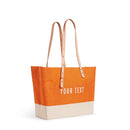 Shoulder Market Bag in Citrus
