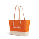 Shoulder Market Bag in Citrus