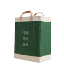 Market Bag in Field Green