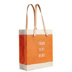 Market Tote in Citrus